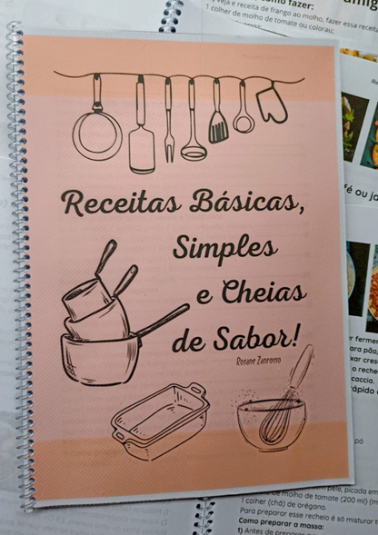 Apostila Receitas básicas e simples, cheias de sabor.